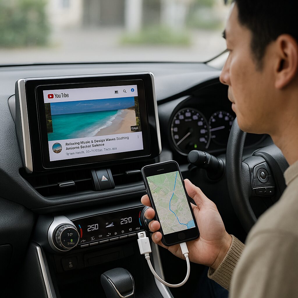 トヨタ純正ナビにHDMIでできること|スマホ連携や動画再生の実情