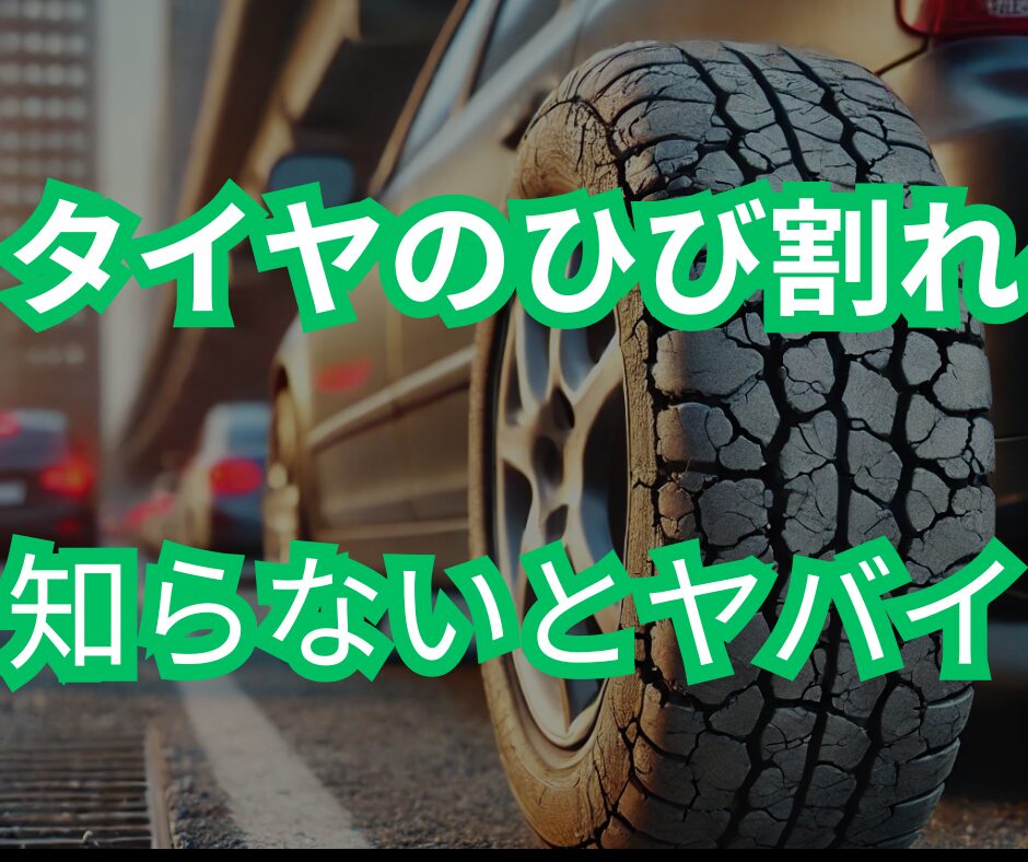 タイヤのひび割れ原因＆しやすいメーカー3選！対策も解説