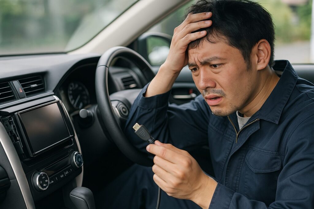 トヨタ純正ナビのHDMI後付けプロにまかせたい