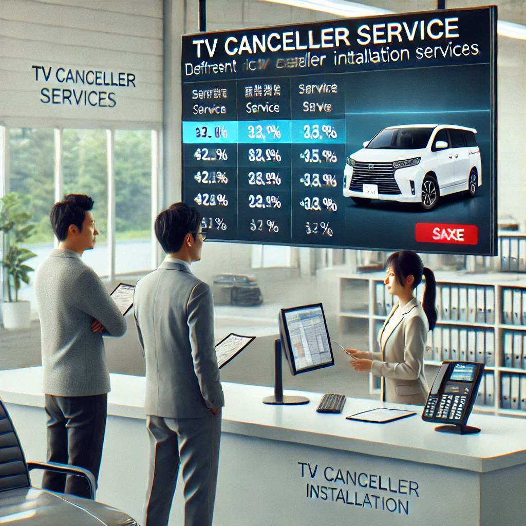 なぜ工賃がこんなに違うのか?テレビキャンセラー価格の裏側【理由】