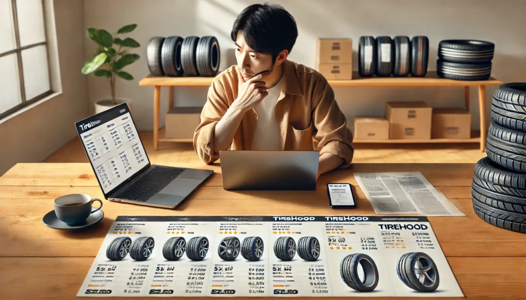 他社と比べてなぜ安い?タイヤフッドの価格と価値をチェック!