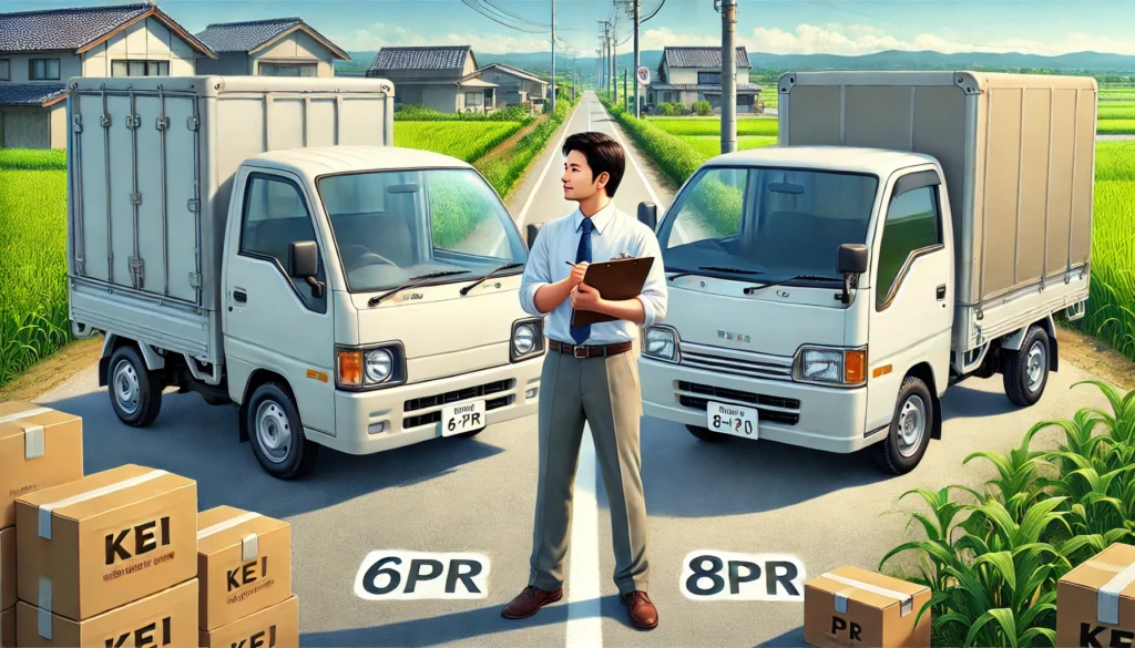 商用車・軽トラに最適なのはどっち?タイプ別の選び方